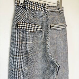 Ted Baker Women's‎ Kearsley Tweed Wool Mid-Rise Trousers, Size 2